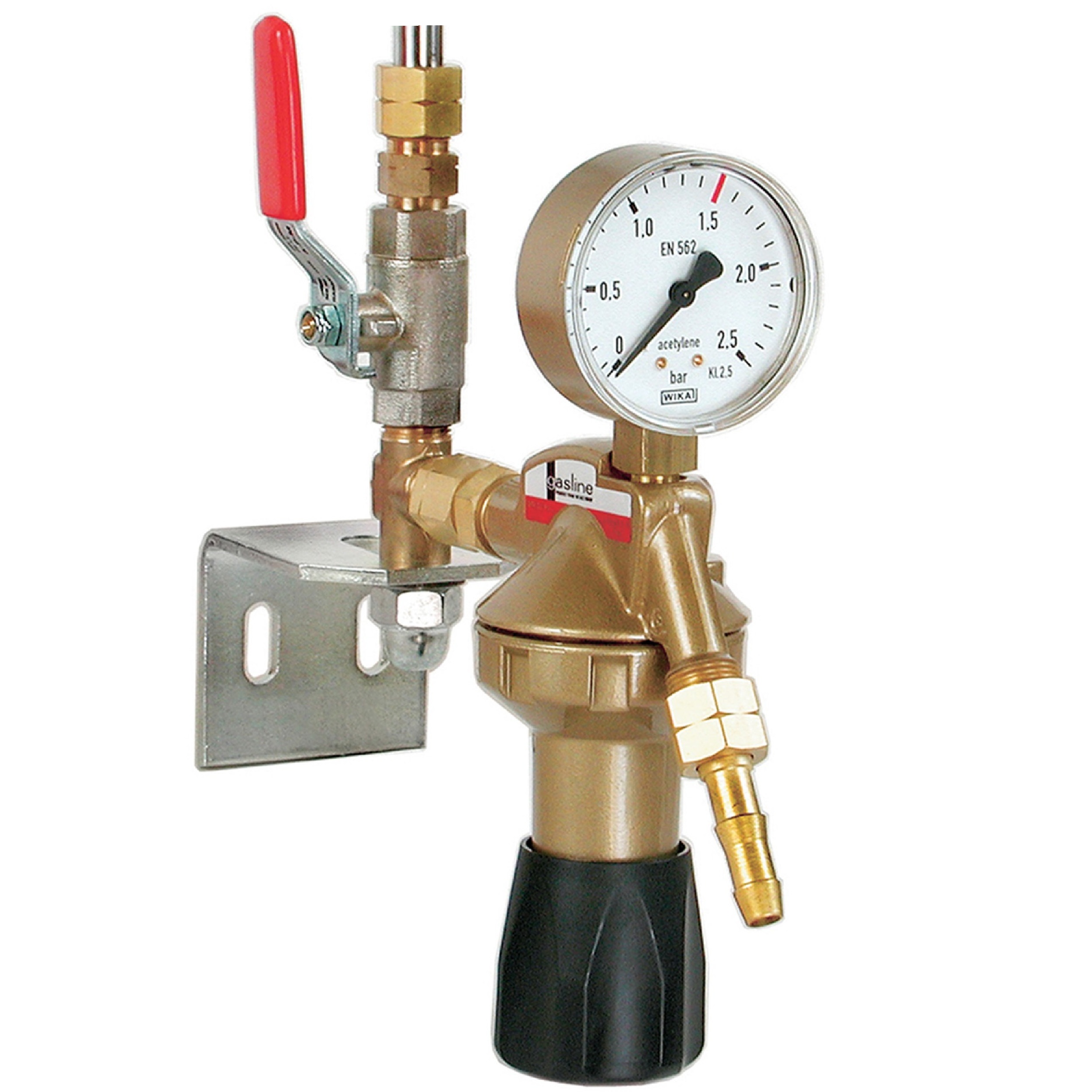 Gasline Acetyleen compleet