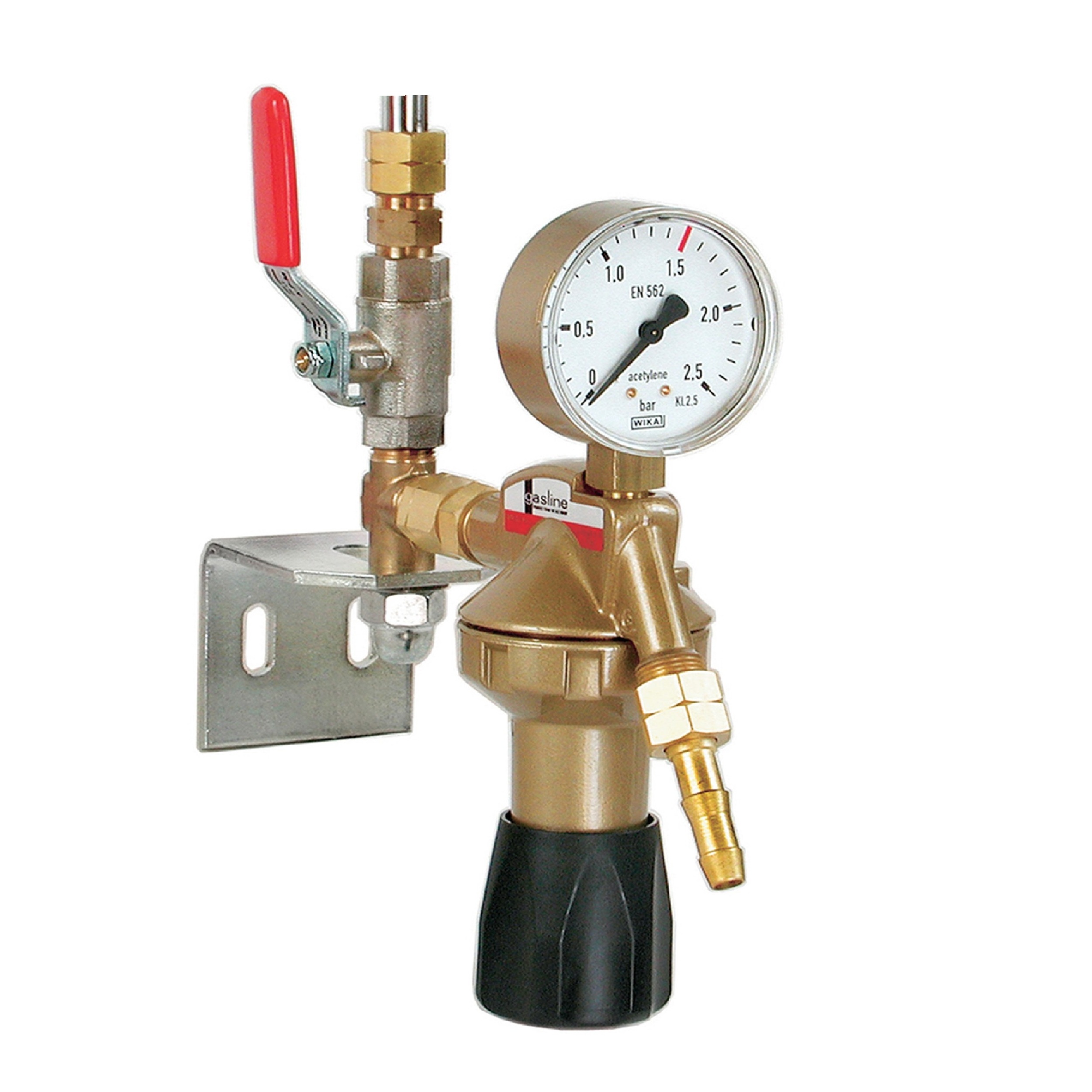 Gasline Acetyleen compleet
