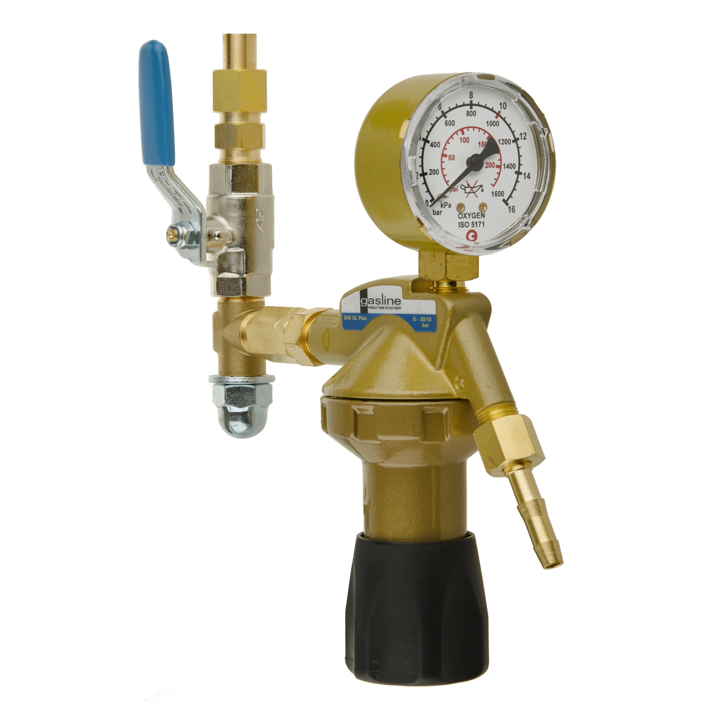 Gasline Zuurstof compleet