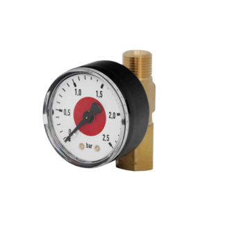 Testmanometer, 62 mm, 0-2.5 bar
