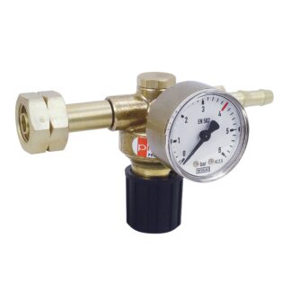 Reduceertoestel Propaline, 0.5-4 bar instelbaar, W21.8 x 1/14"L