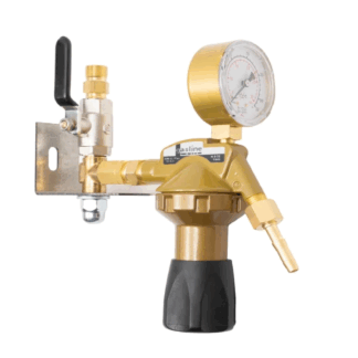 Gasline Argon/mengsels l/min. compleet